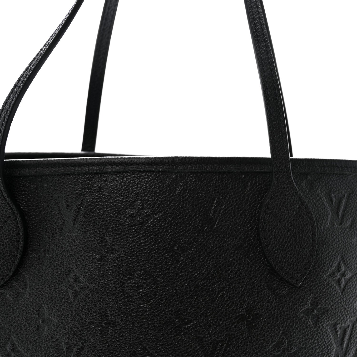 Louis Vuitton LV X TM Empreinte Flowers Neverfull MM Black