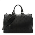 Louis Vuitton Calfskin Monogram Speedy P9 Bandouliere 40 Ultra Black
