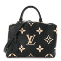 Louis Vuitton Empreinte Monogram Giant Petit Palais Black Beige