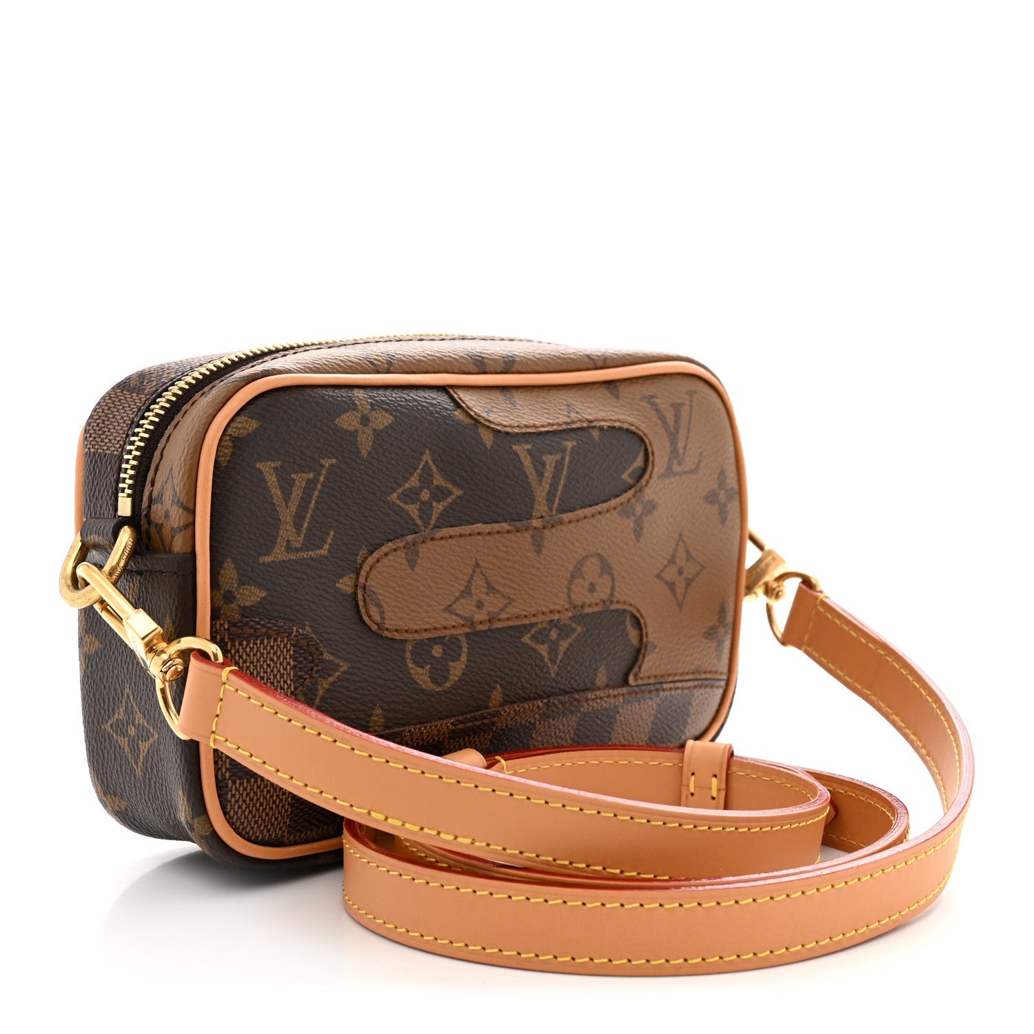 Louis Vuitton Monogram Landscape Trocadero Wearable Wallet Brown