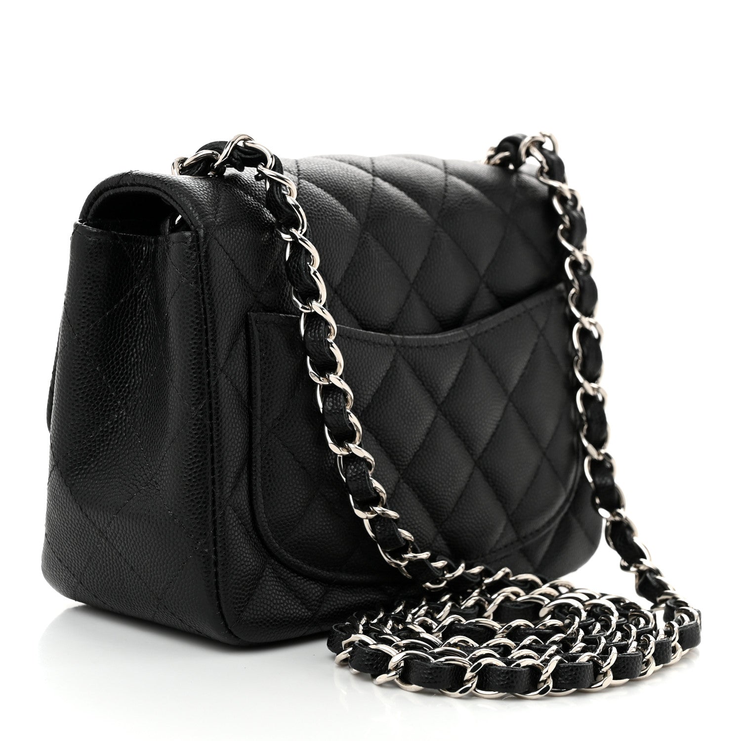 Chanel Caviar Quilted Mini Square Flap Black