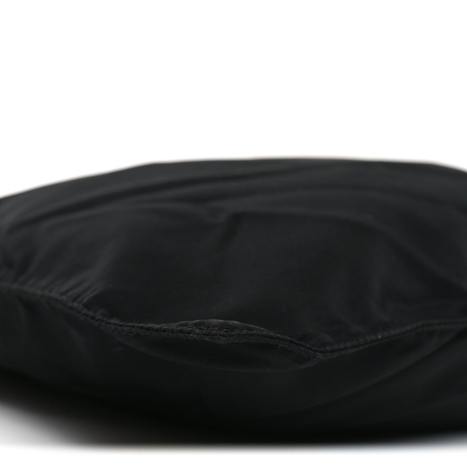 Prada Nylon Flat Messenger Bag Black