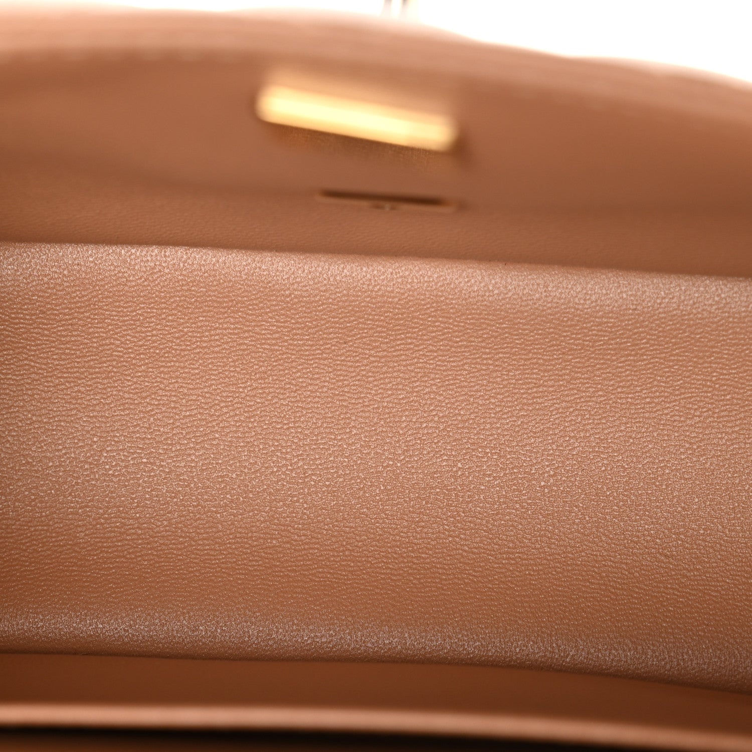 Chanel Lambskin Quilted Mini Square Flap Brown