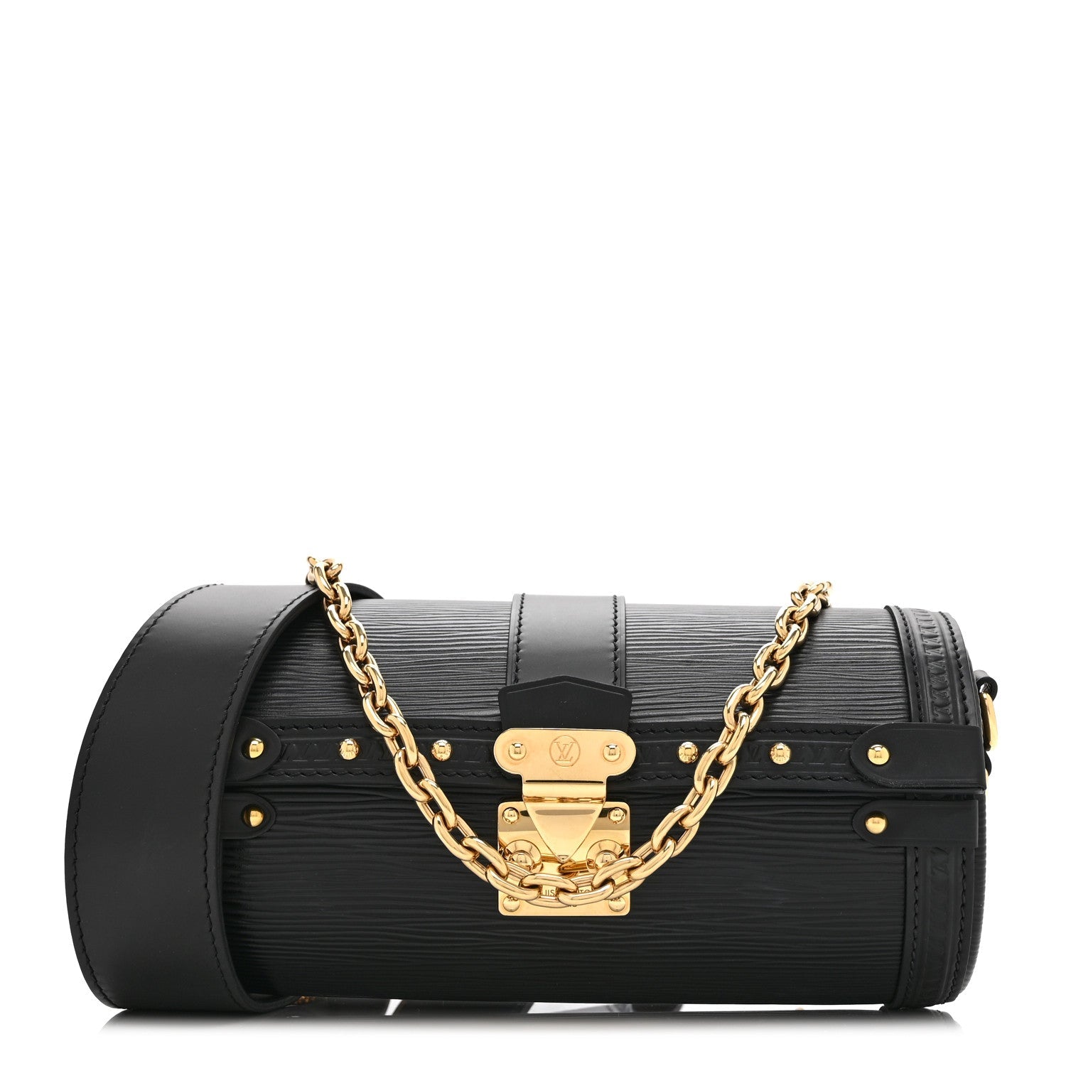 Louis Vuitton Epi Papillon Trunk Black