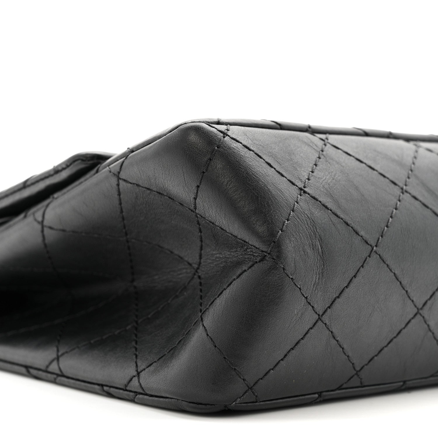 Chanel Aged Calfskin Quilted 2.55 Reissue 226 Flap Black