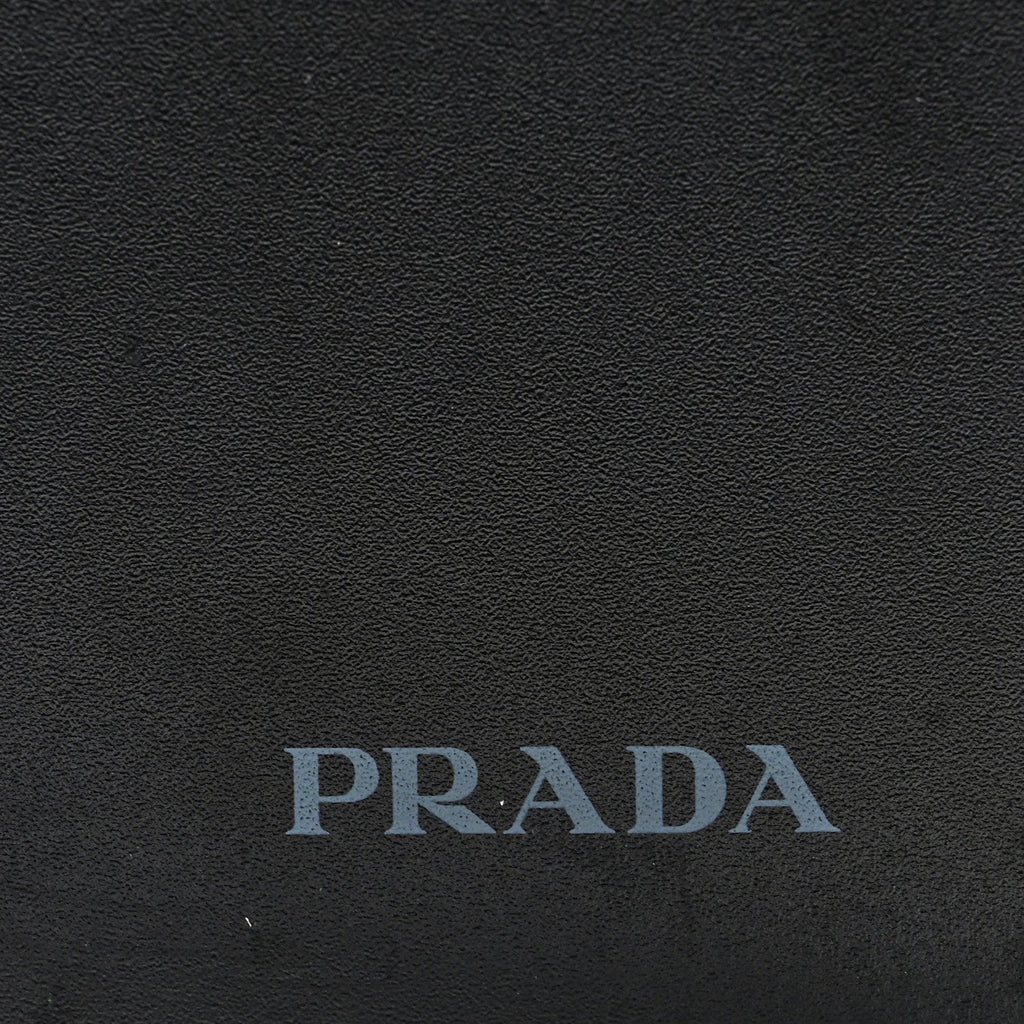 Prada Saffiano iPhone 15 Pro Case With Strap Black