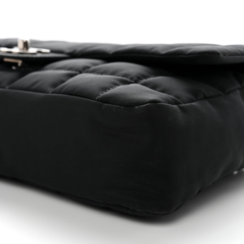 Chanel Nylon Square Quilted Flap Black
