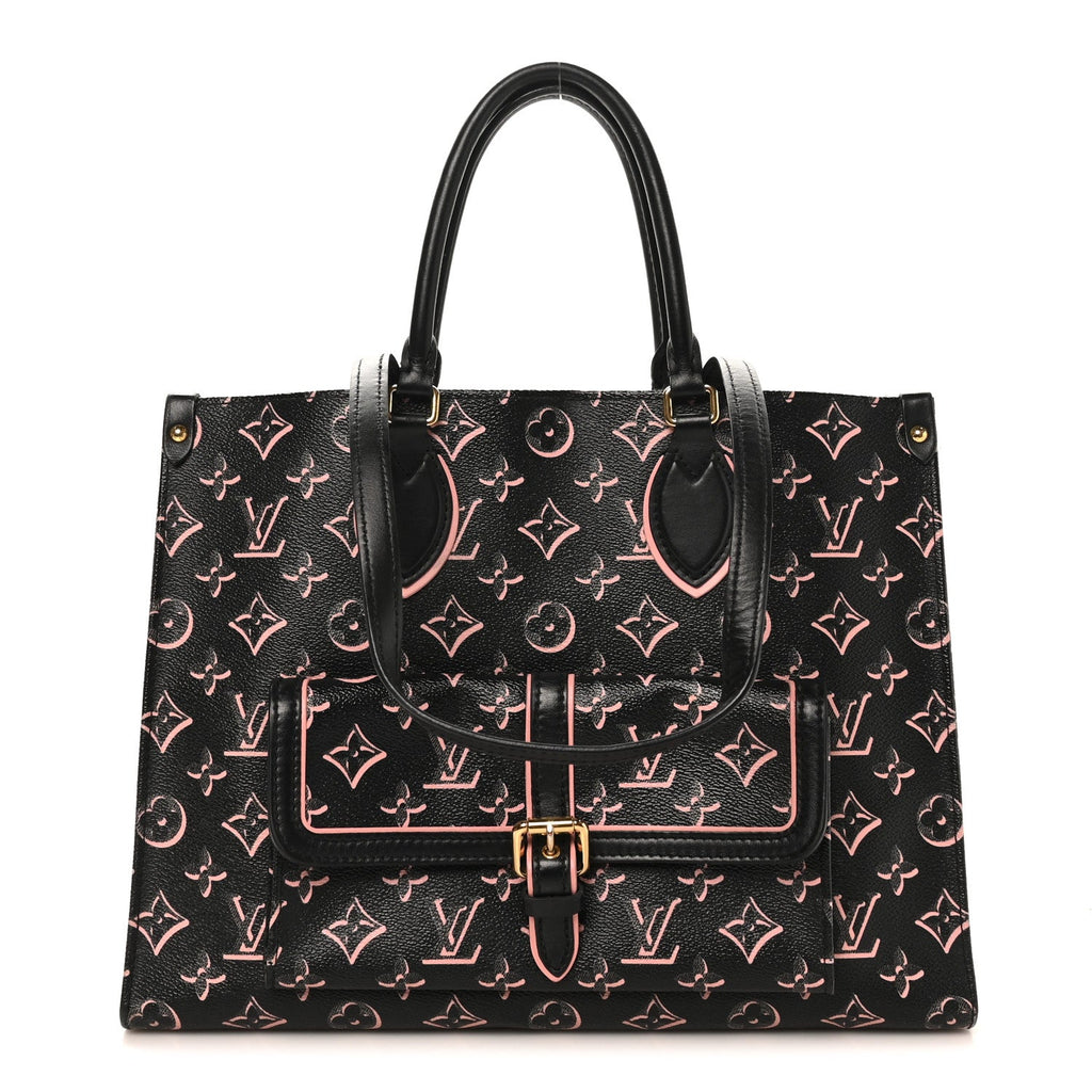 Louis Vuitton Monogram Fall for You LV Neo Onthego MM Black