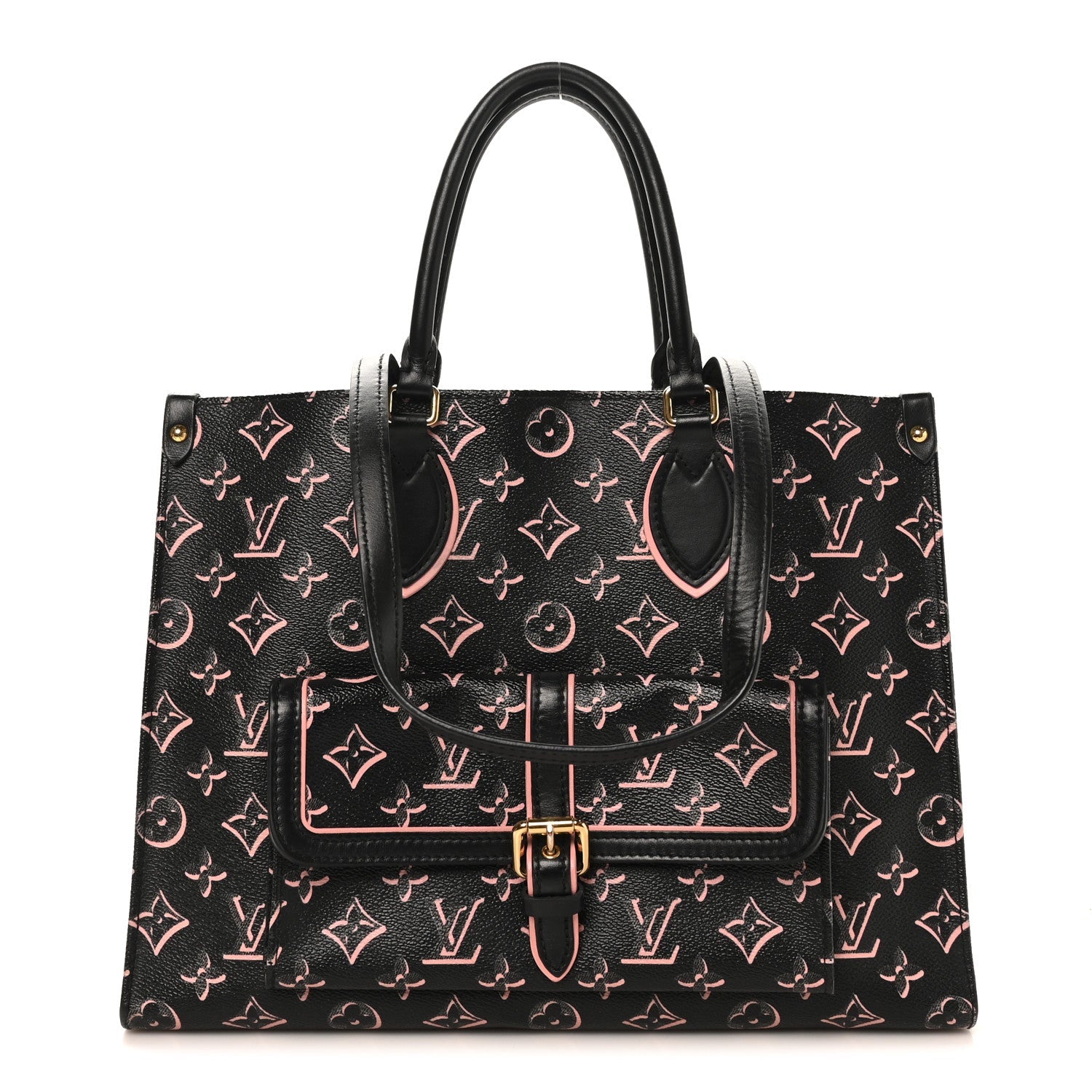 Louis Vuitton Monogram Fall for You LV Neo Onthego MM Black