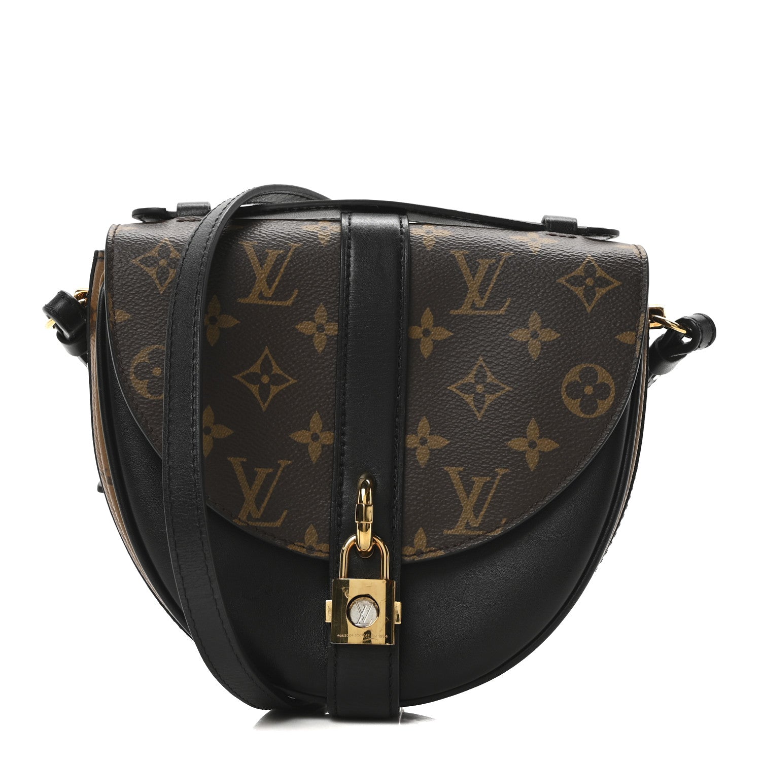 Louis Vuitton Reverse Monogram Chantilly Lock Black