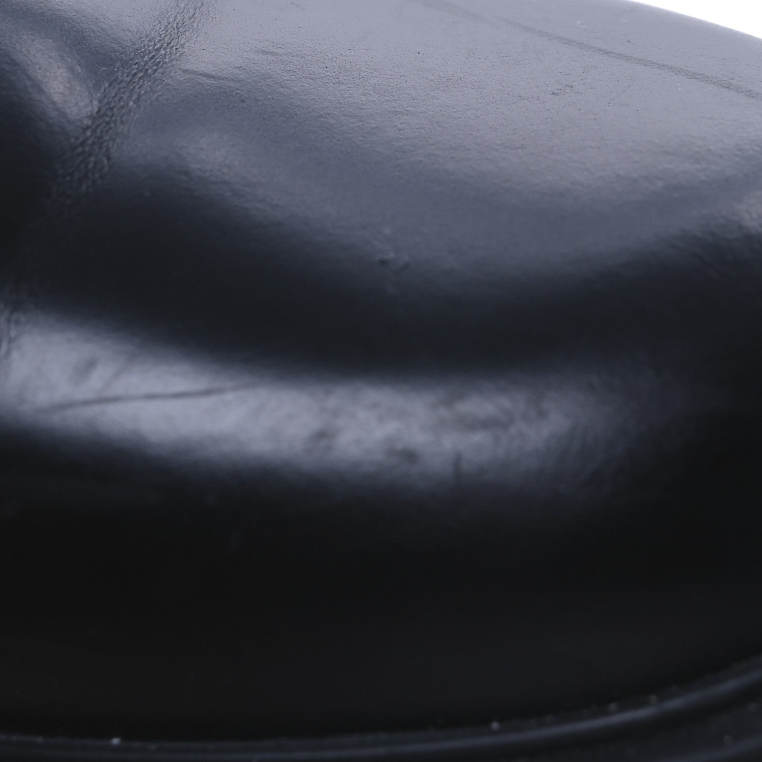 Prada Spazzolato Rois Re-Nylon Metal Triangle Logo Monolith Pouch Pocket 55mm Boots 41 Black