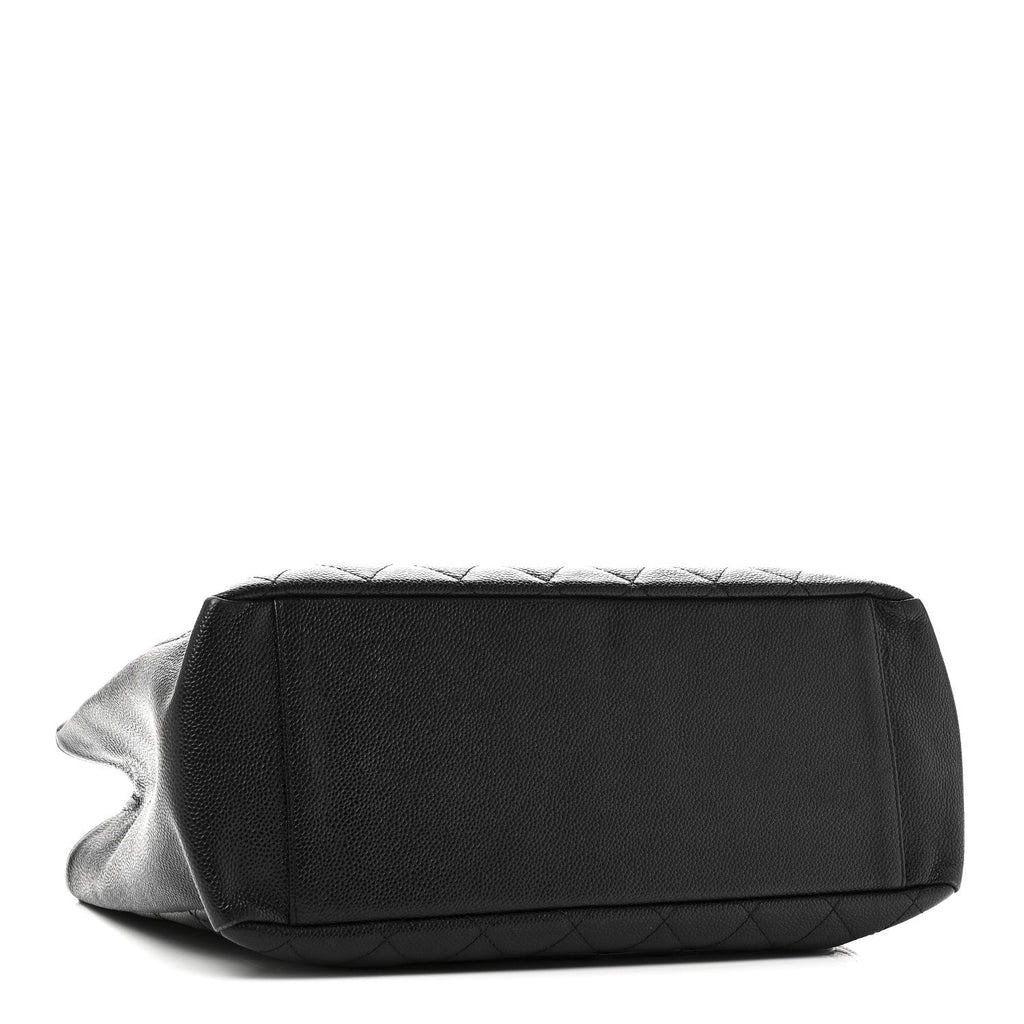 Chanel Caviar Quilted Grand Shopping Tote GST Black