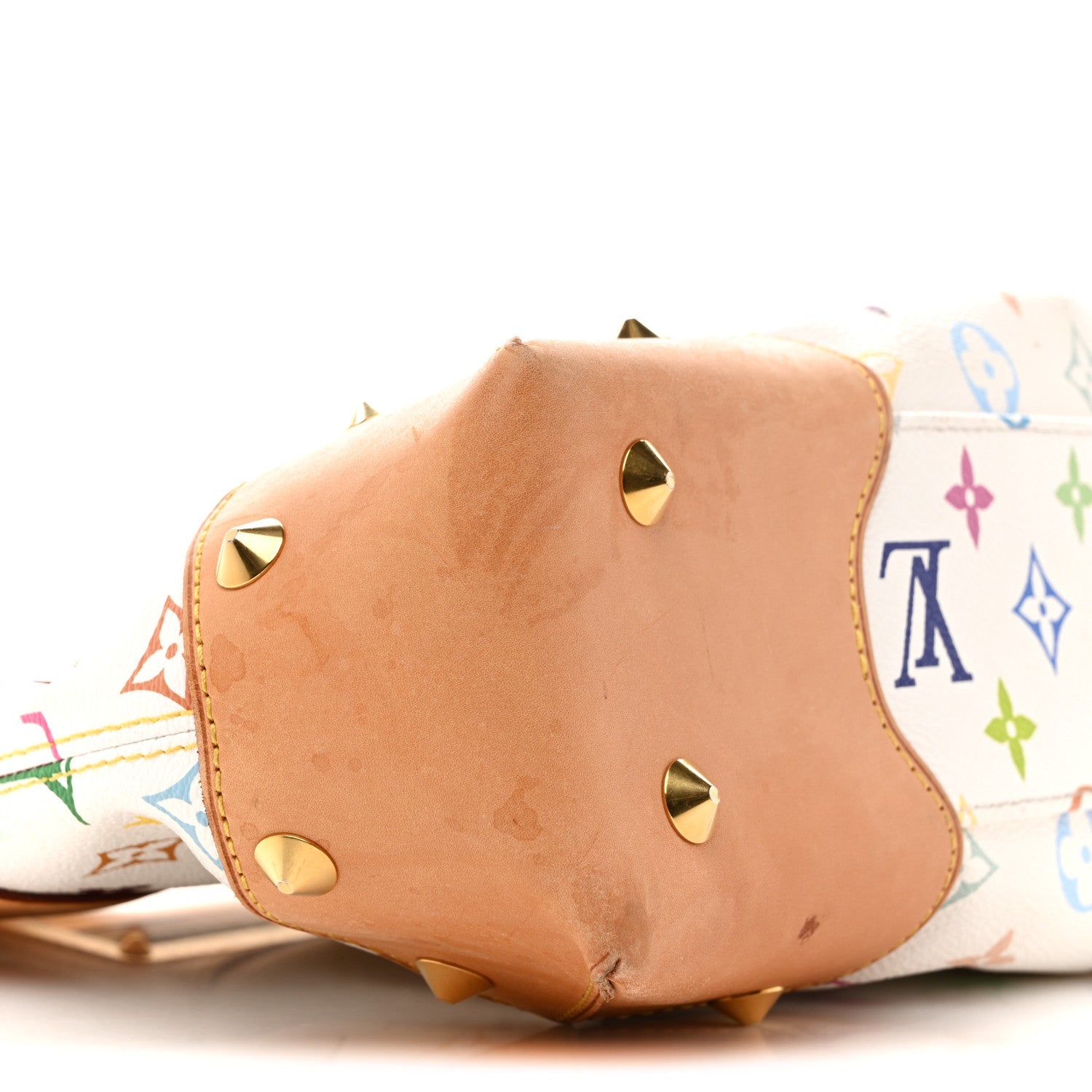 Louis Vuitton Monogram Multicolor Judy MM White
