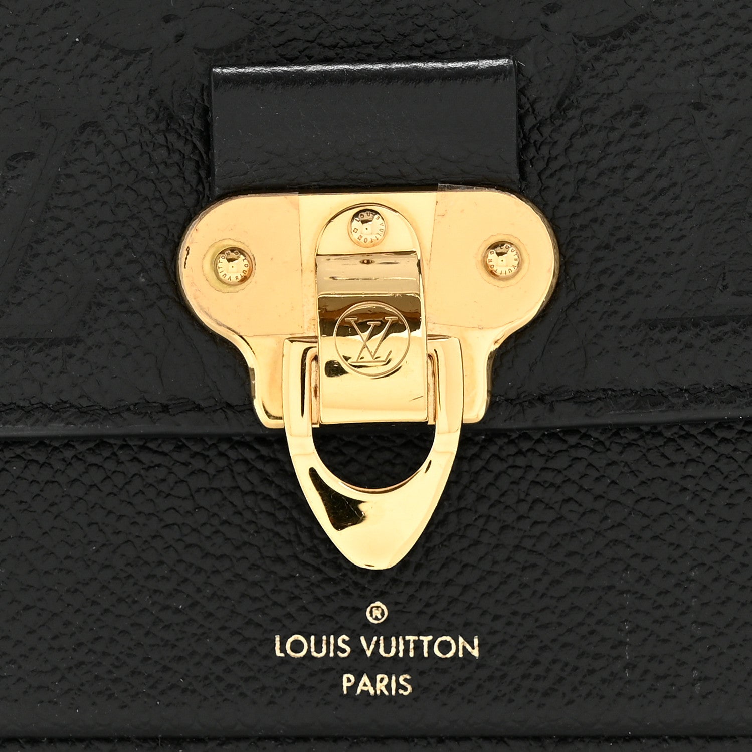 Louis Vuitton Empreinte Vavin Chain Wallet Black