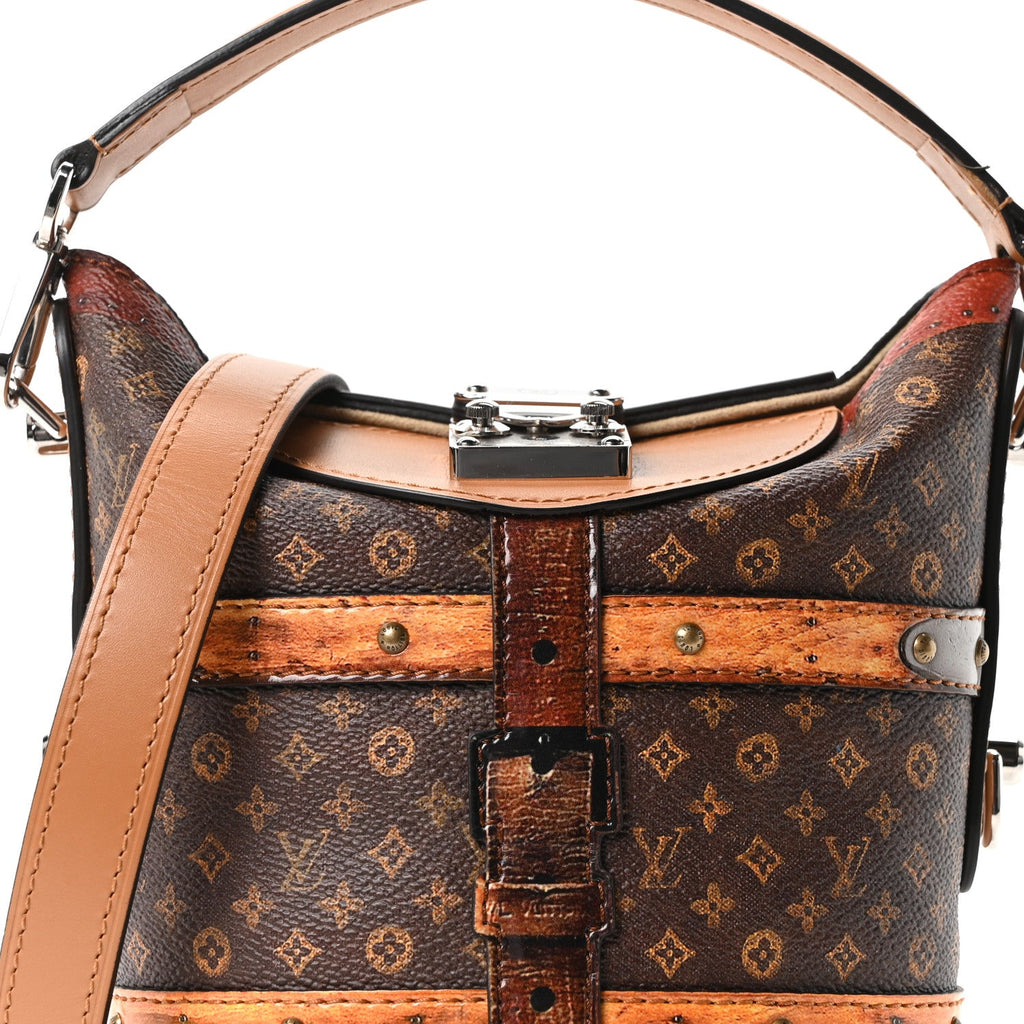 Louis Vuitton Transformed Monogram Time Trunk Duffle Bag
