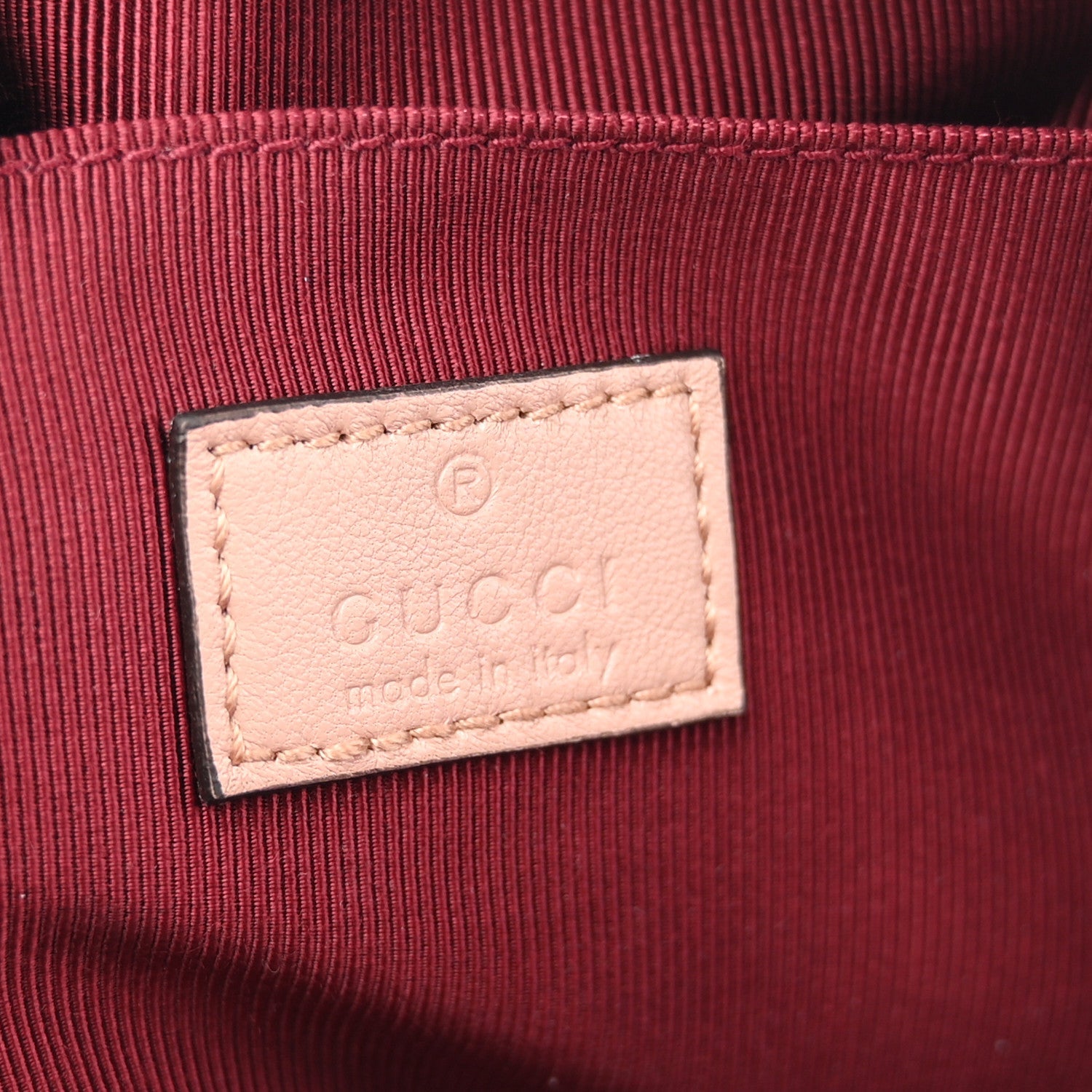 Gucci Calfskin Matelasse Small GG Marmont Camera Bag Pink Beige