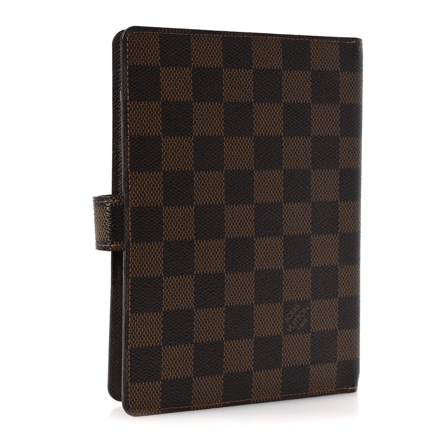 Louis Vuitton Damier Ebene Medium Ring Agenda Cover