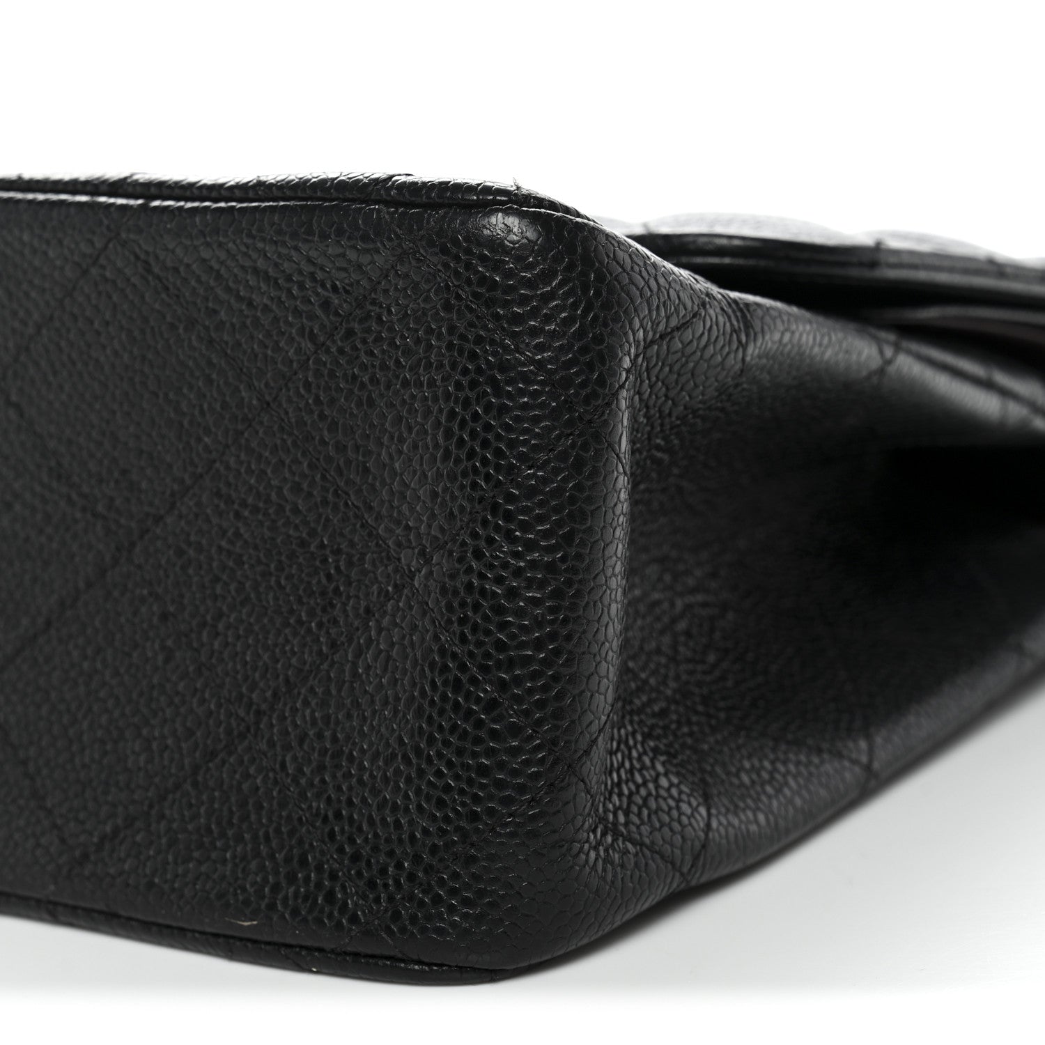Chanel Caviar Quilted Jumbo Double Flap Black