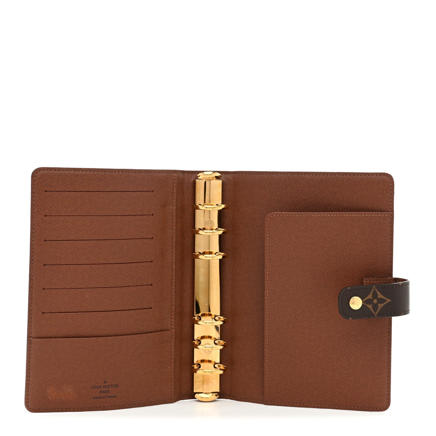 Louis Vuitton Monogram Medium Ring Agenda Cover