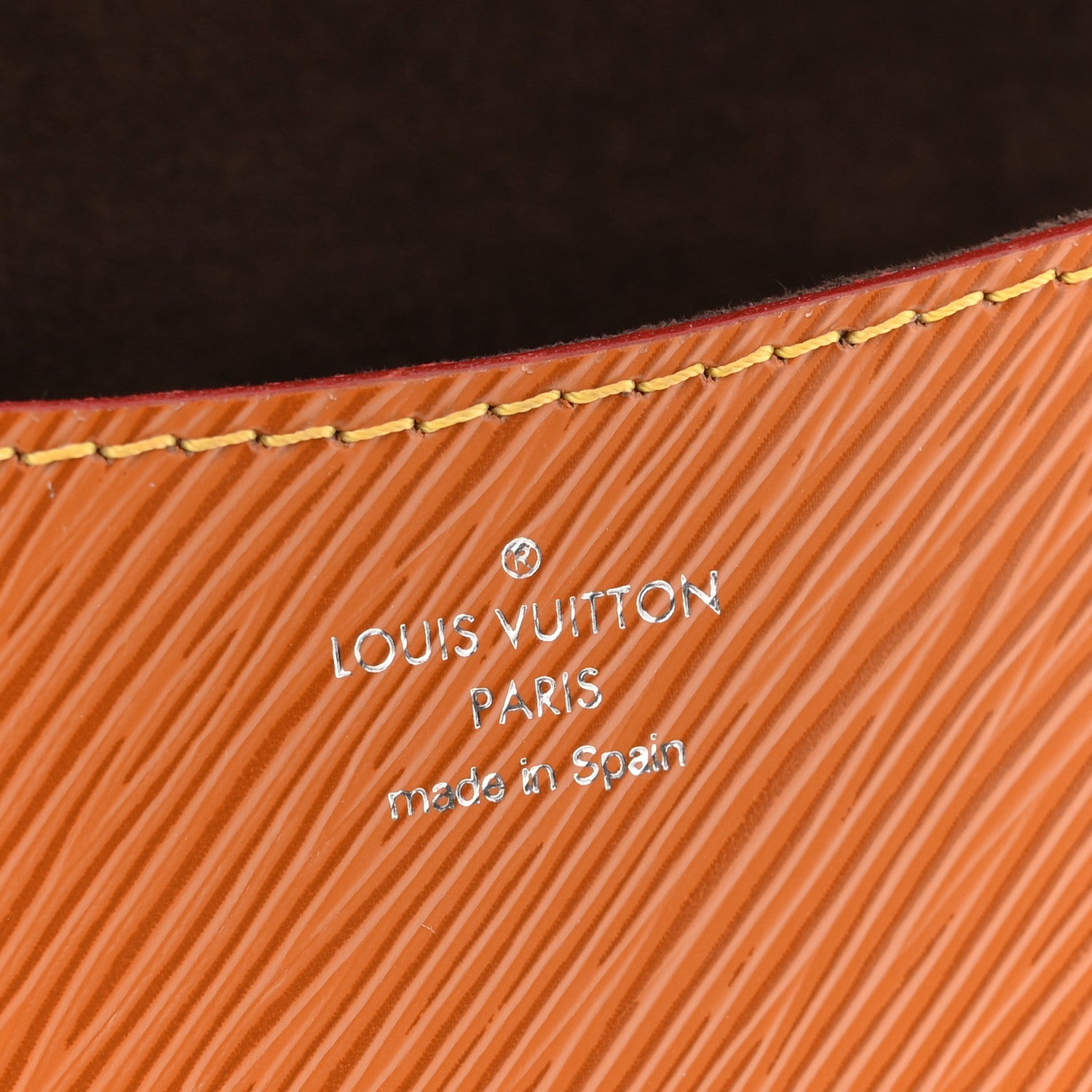 Louis Vuitton Epi Buci Crossbody Gold Honey