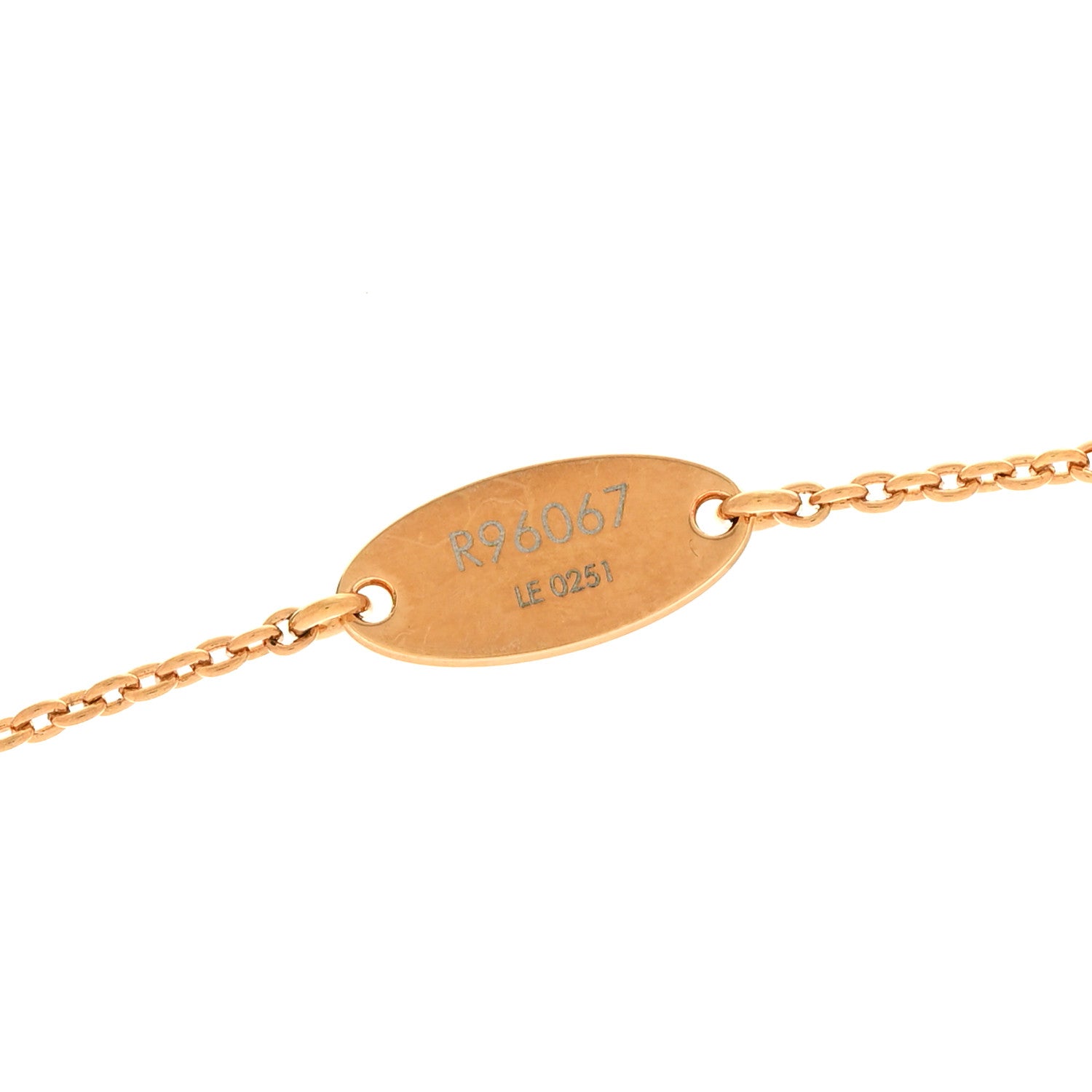 Louis Vuitton Metal Louisette Necklace Gold