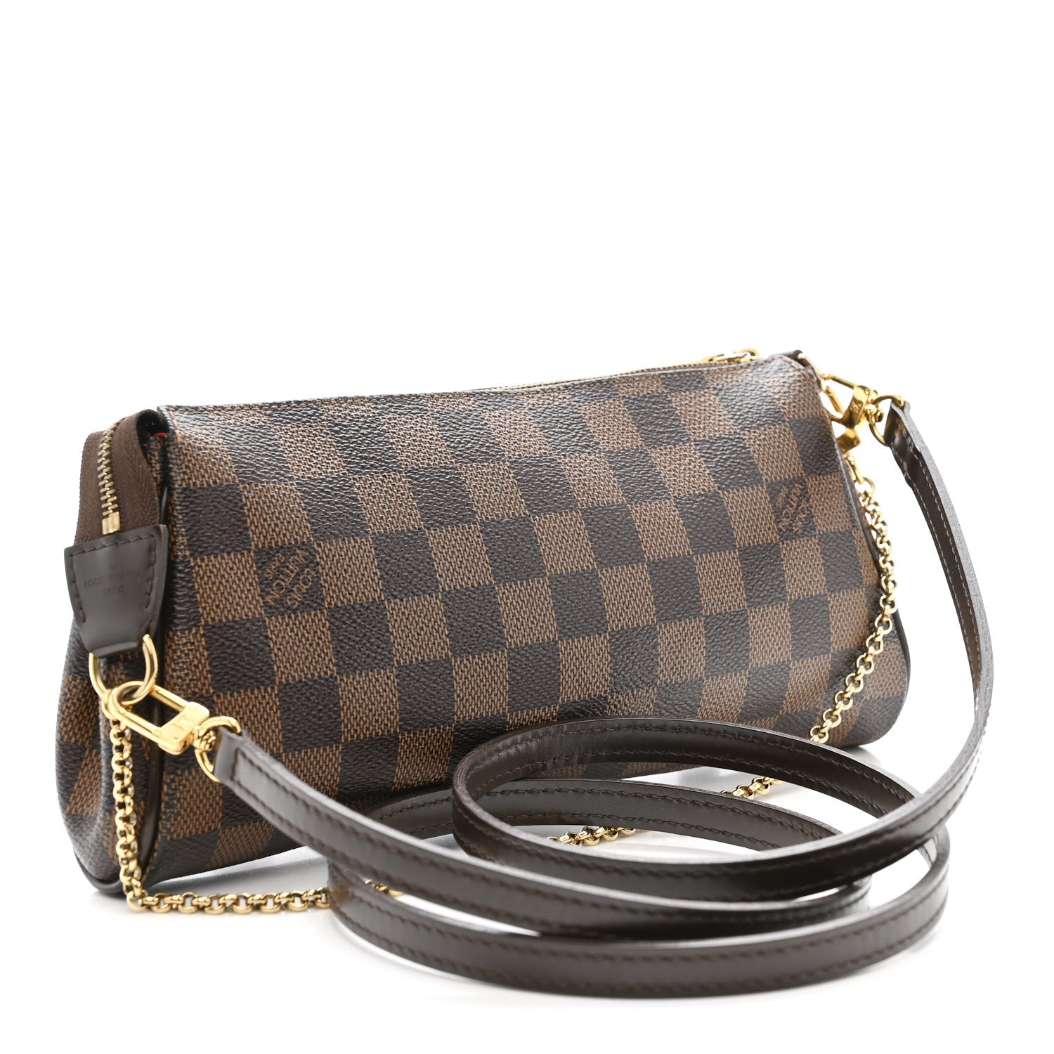 Louis Vuitton Damier Ebene Eva Clutch
