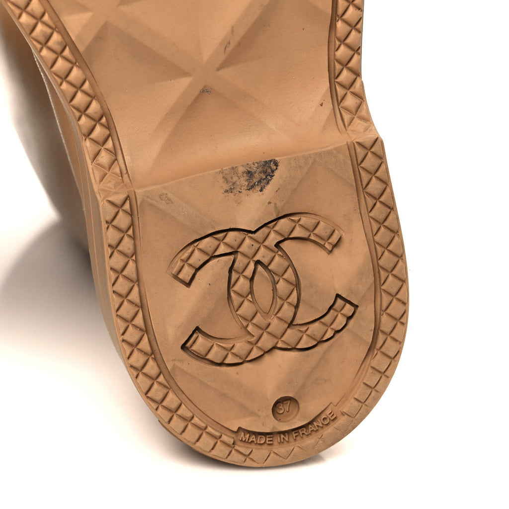 Caoutchouk CC High Boots 37 Beige
