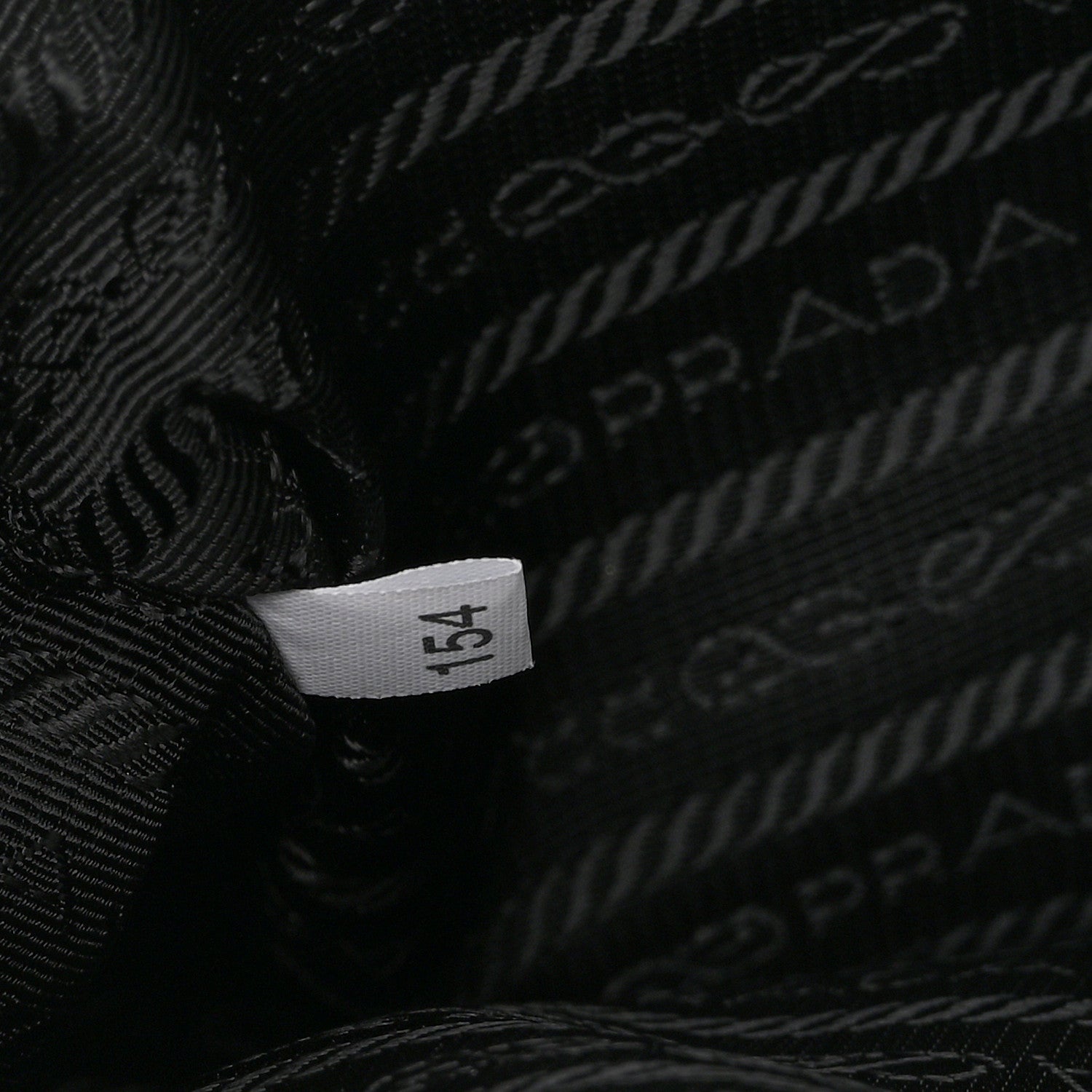 Prada Jacquard Saffiano Triangolo Symbole Embroidered Pocket Single Snap Buckle Messenger Flap Bag  Black Corda