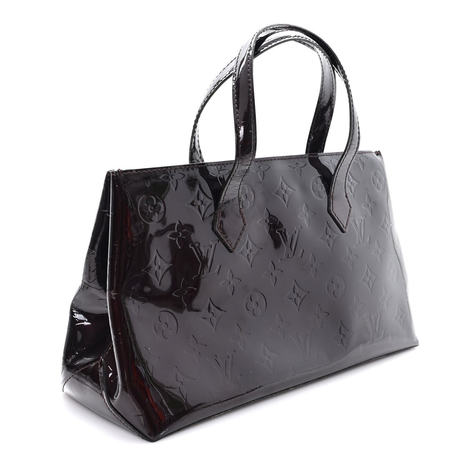 Louis Vuitton Vernis Wilshire PM Amarante