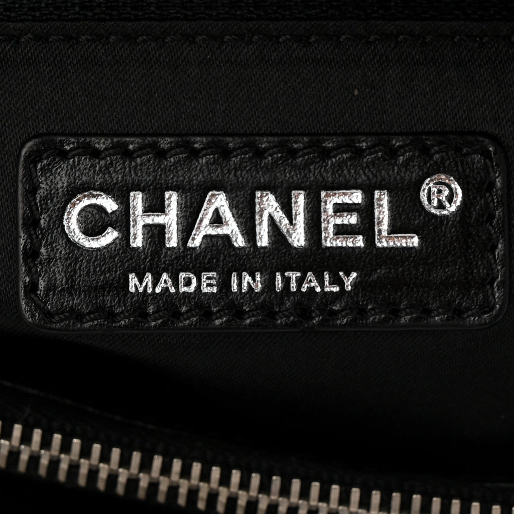 Chanel Caviar Quilted Grand Shopping Tote GST Black
