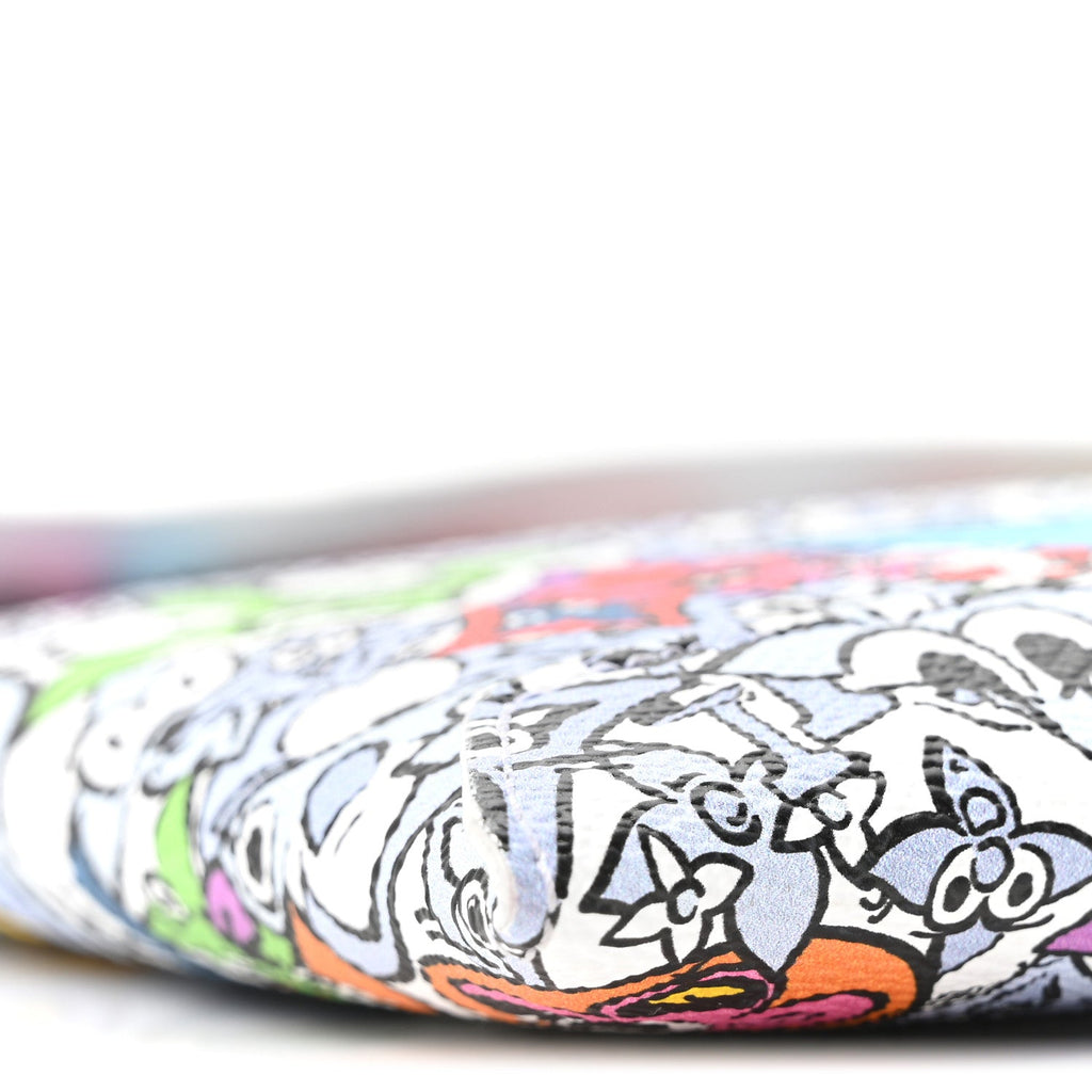 Louis Vuitton Monogram Comics Trio Envelope Pouch Multicolor