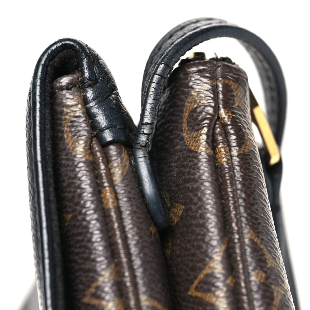 Louis Vuitton Monogram Twice Pochette Black
