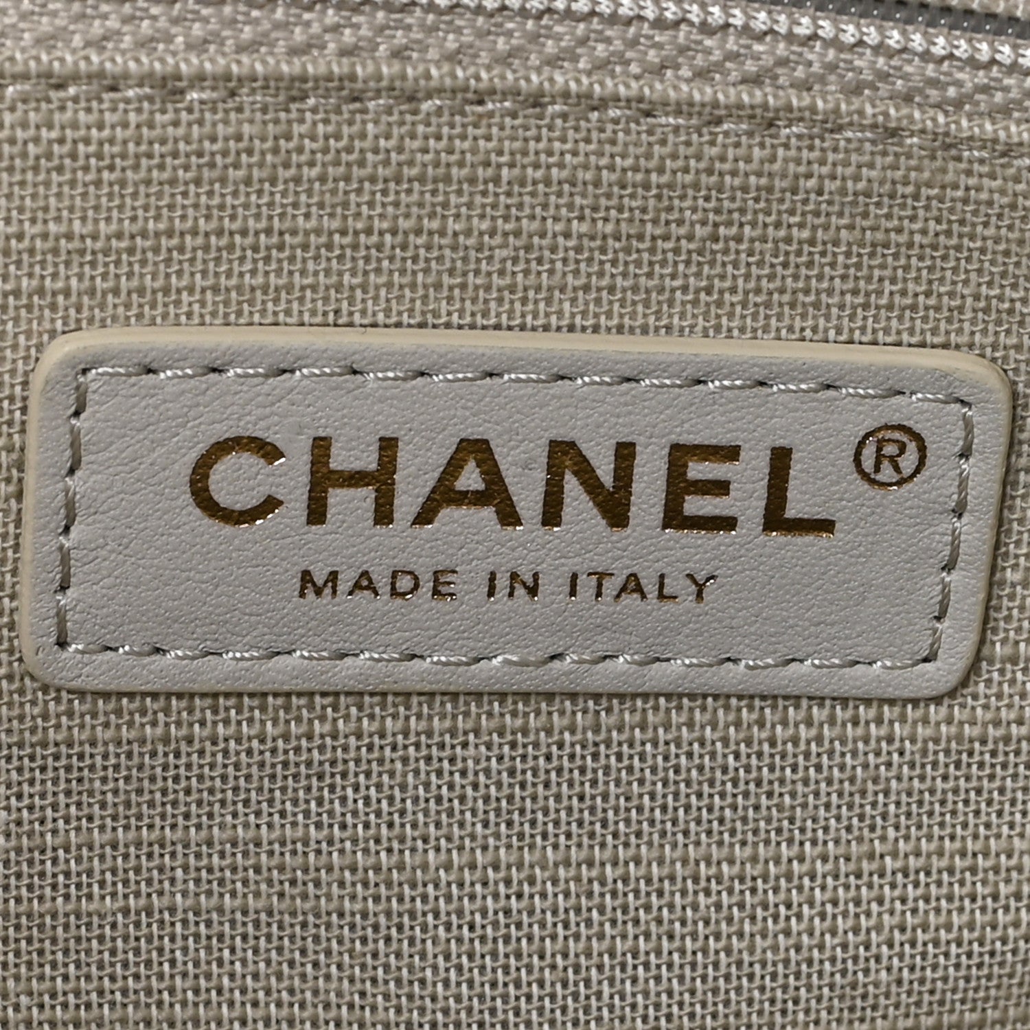 Chanel Mixed Fibers Calfskin Small Deauville Tote Black