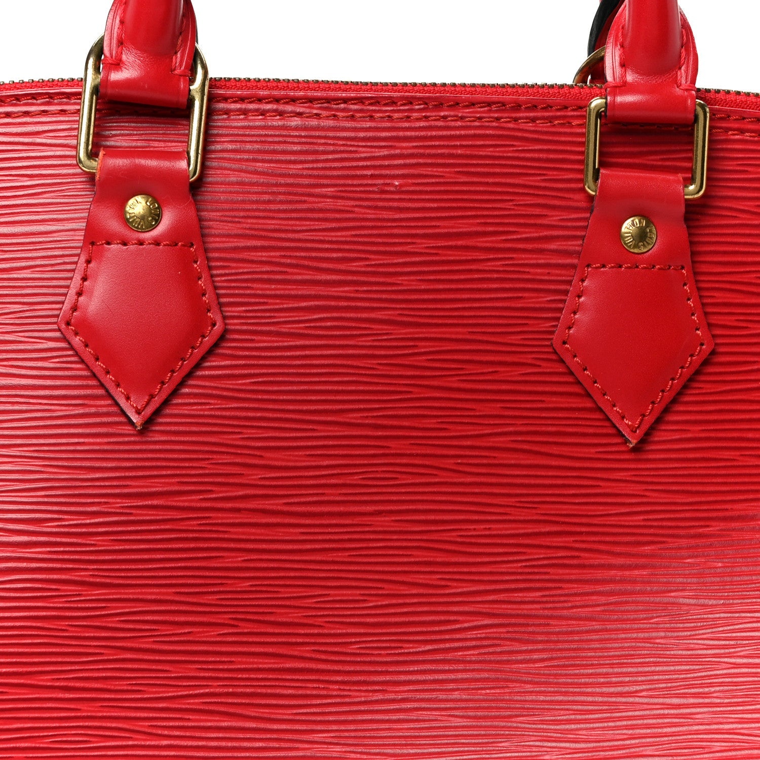Louis Vuitton Epi Alma PM Castillan Red
