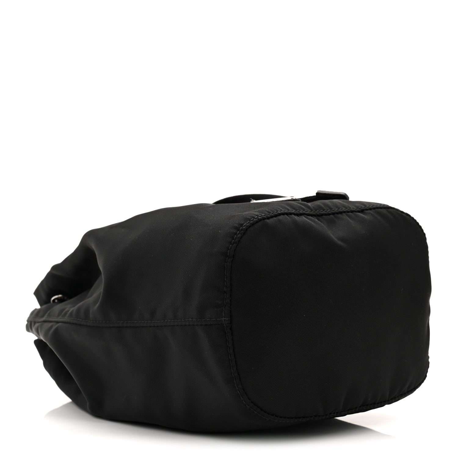 Prada Nylon Vela Drawstring Pouch Black