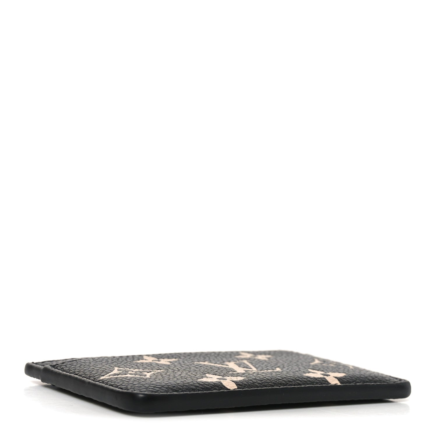 Louis Vuitton Empreinte Monogram Giant Card Holder Black Beige