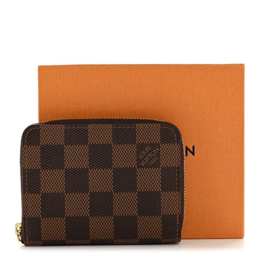 Louis Vuitton Damier Ebene Zippy Coin Purse