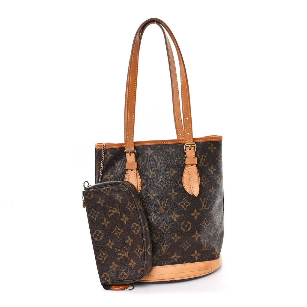 Louis Vuitton Monogram Petit Bucket 23