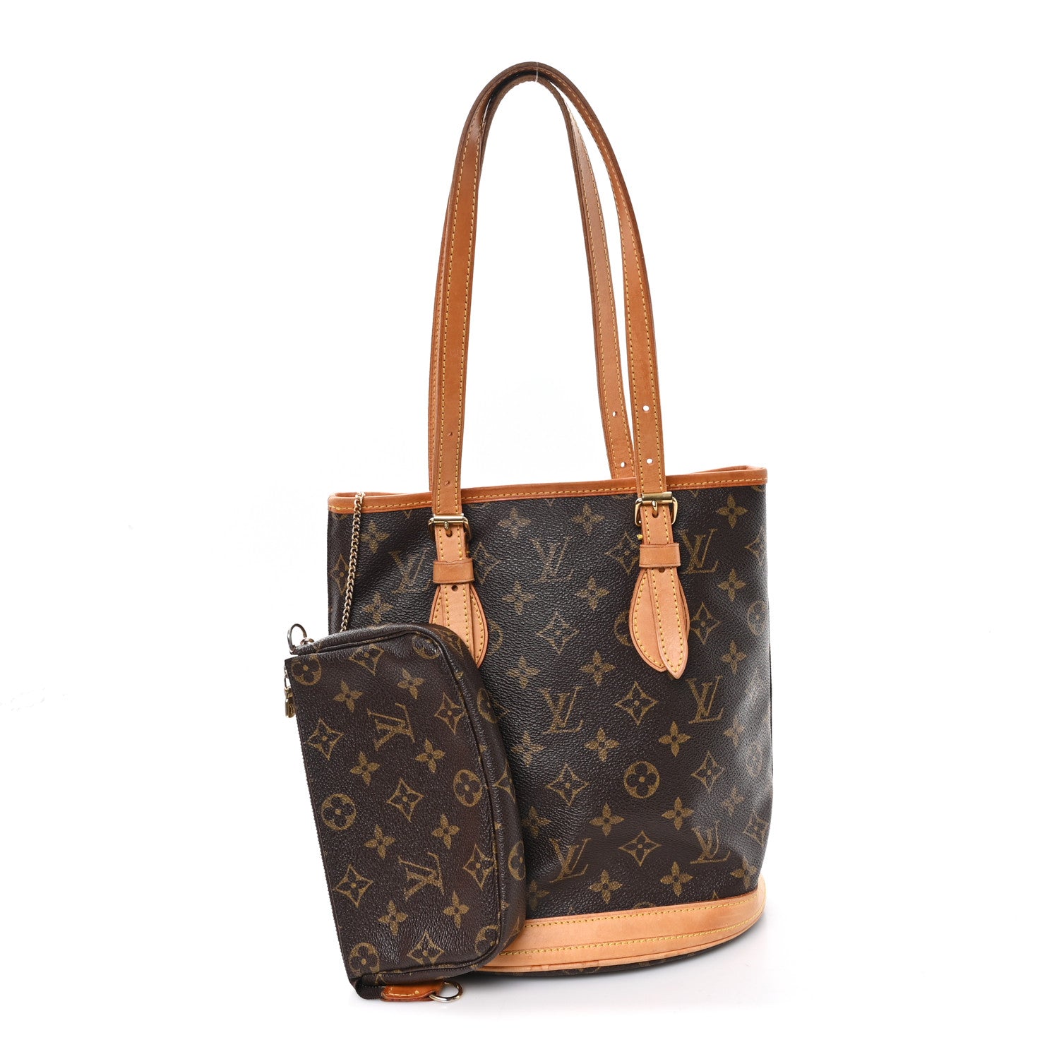 Louis Vuitton Monogram Petit Bucket 23