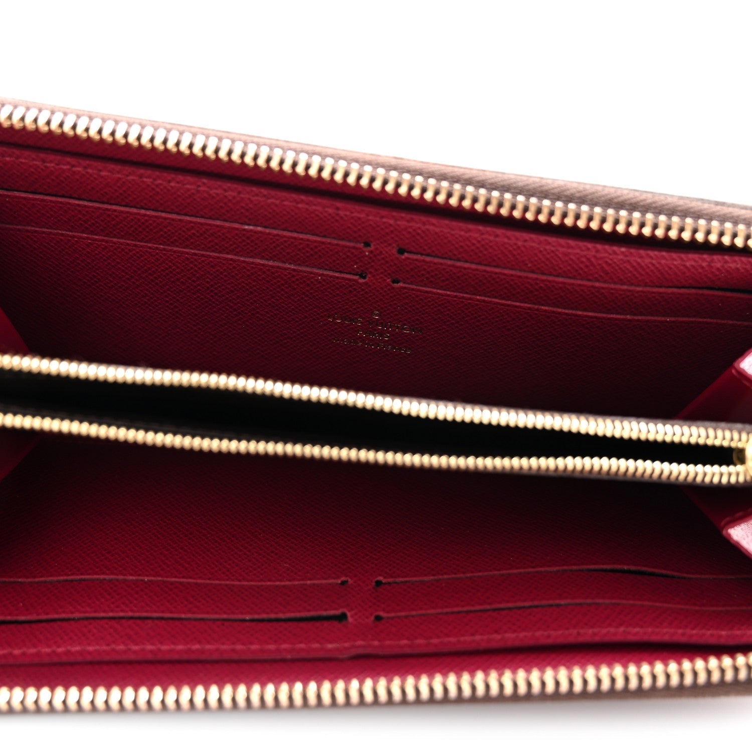 Louis Vuitton Monogram Clemence Wallet Fuchsia