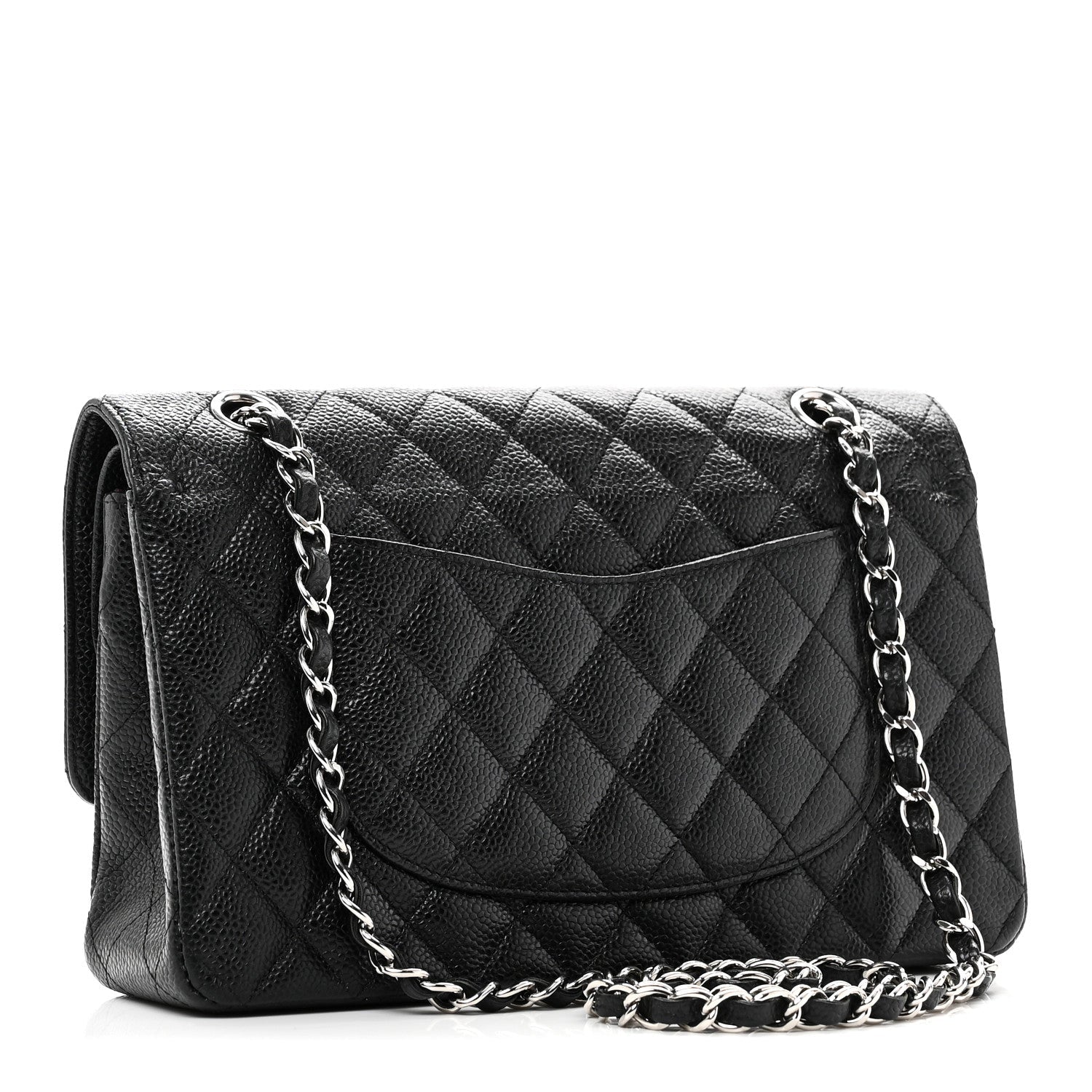 Chanel Caviar Quilted Medium Double Flap Black