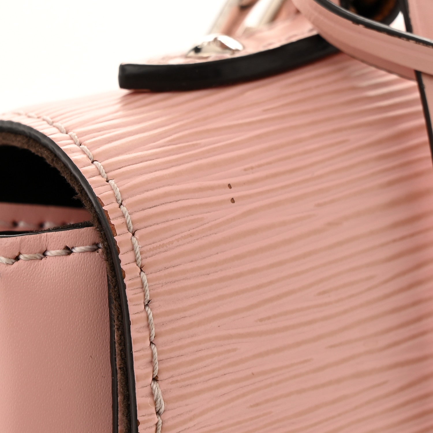Louis Vuitton Epi Cluny BB Rose Ballerine