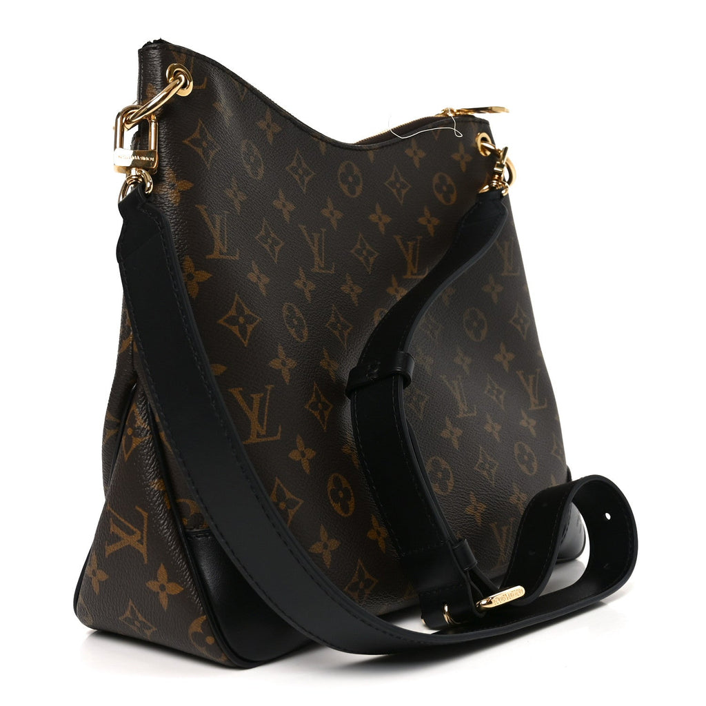 Louis Vuitton Monogram Odeon MM Black