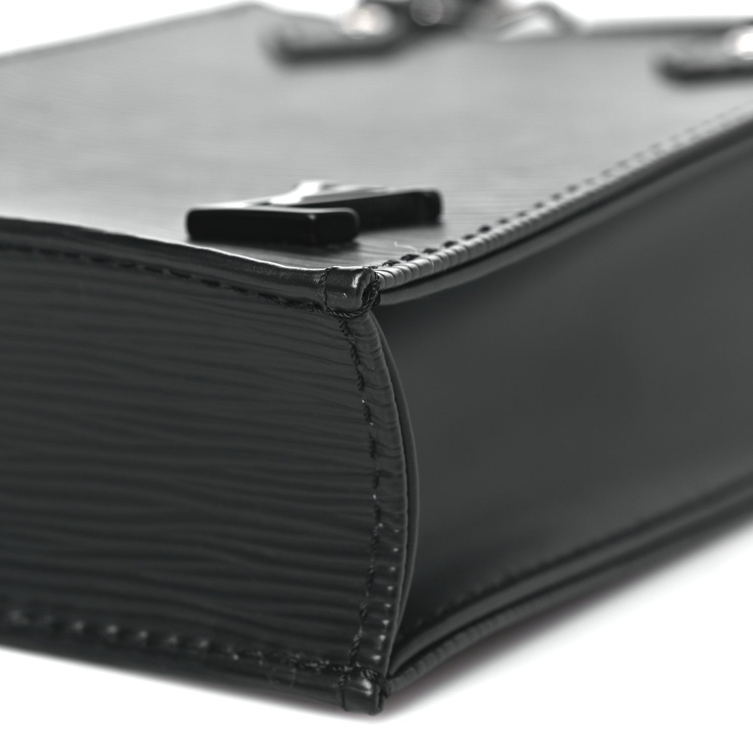 Louis Vuitton Epi Petit Sac Plat Black