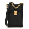 Louis Vuitton Epi Pochette Trunk Verticale Black
