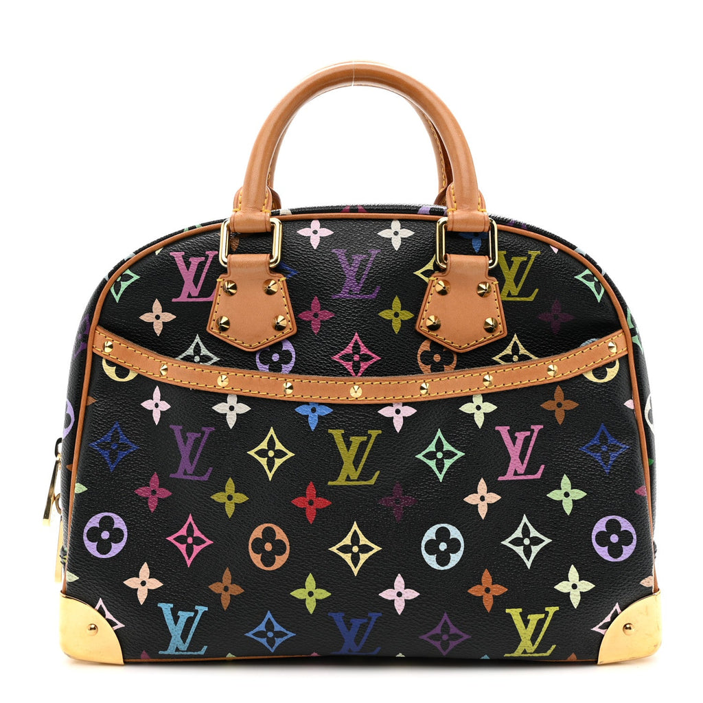 Louis Vuitton Monogram Multicolor Trouville Black