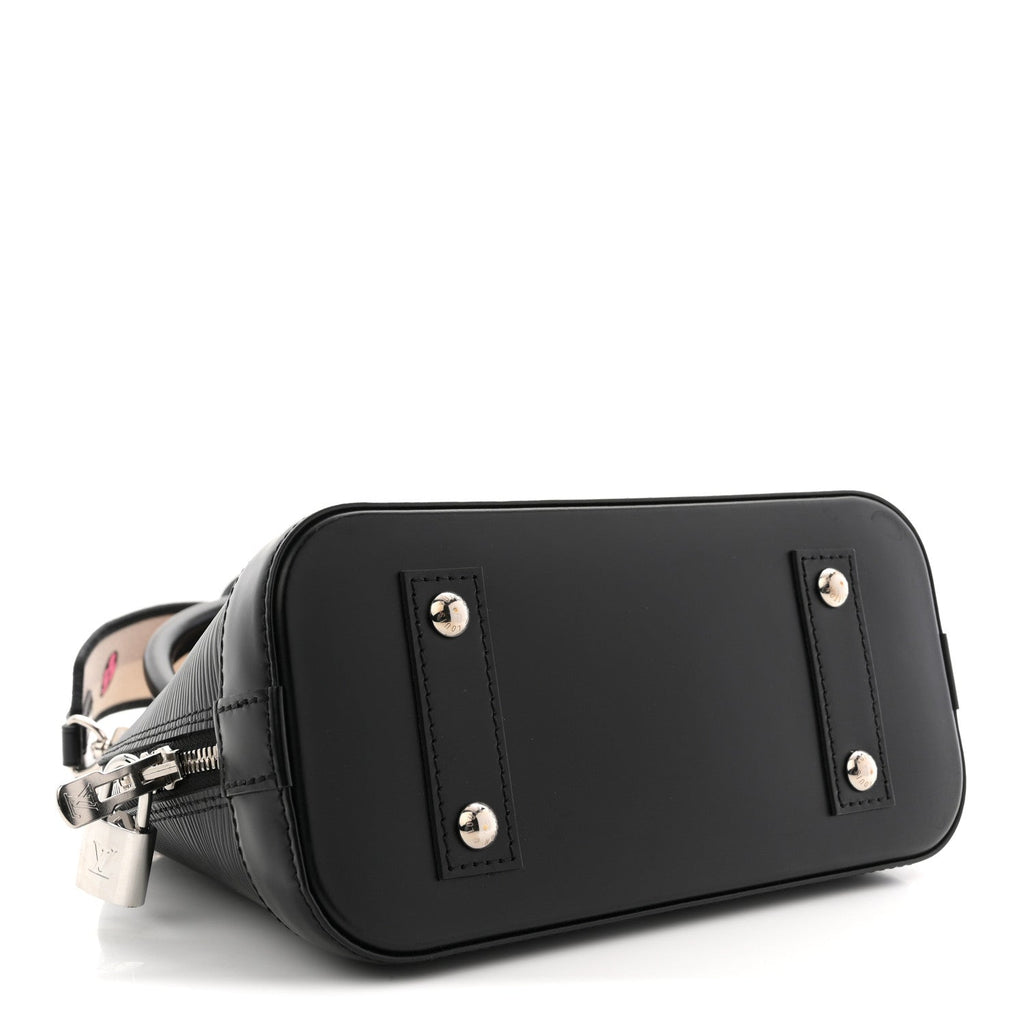 Louis Vuitton Epi Jacquard Alma BB Black