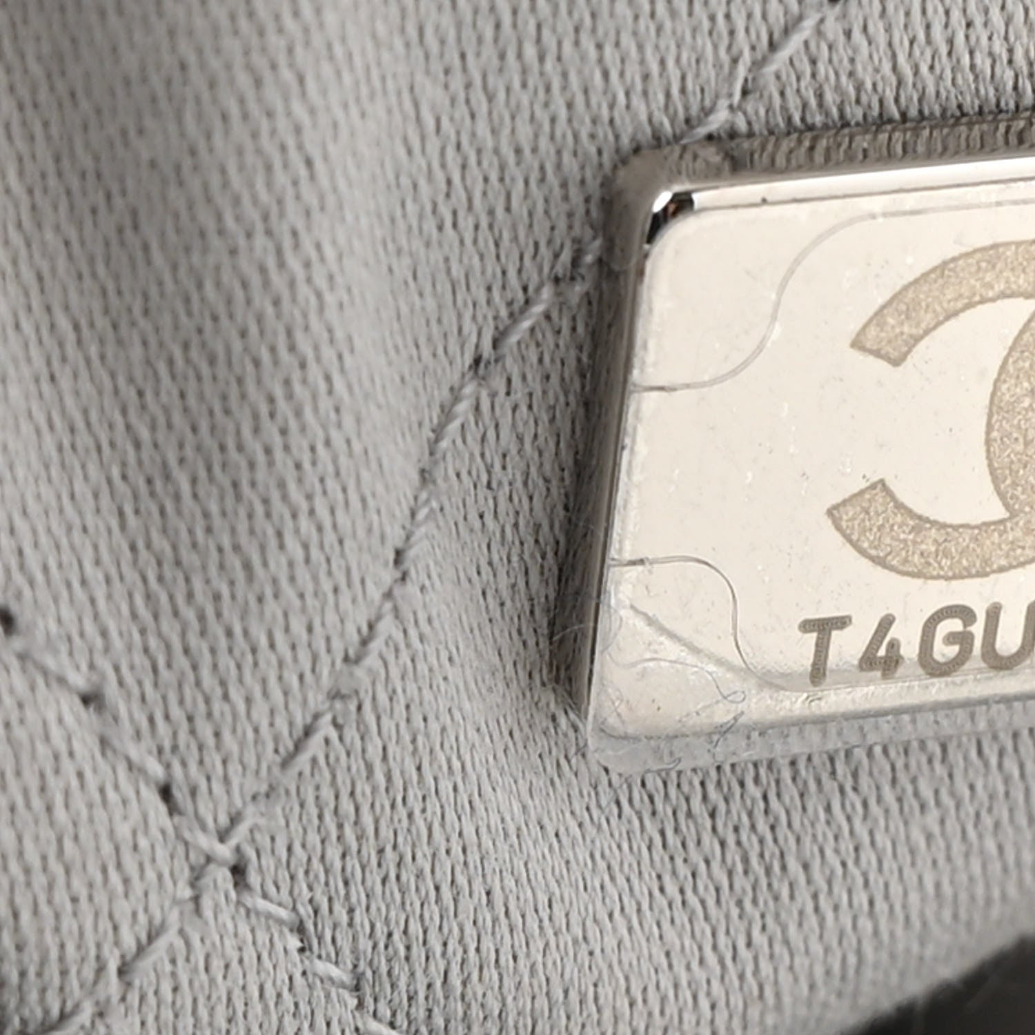 Chanel Metallic Calfskin Quilted Chanel 22 Silver