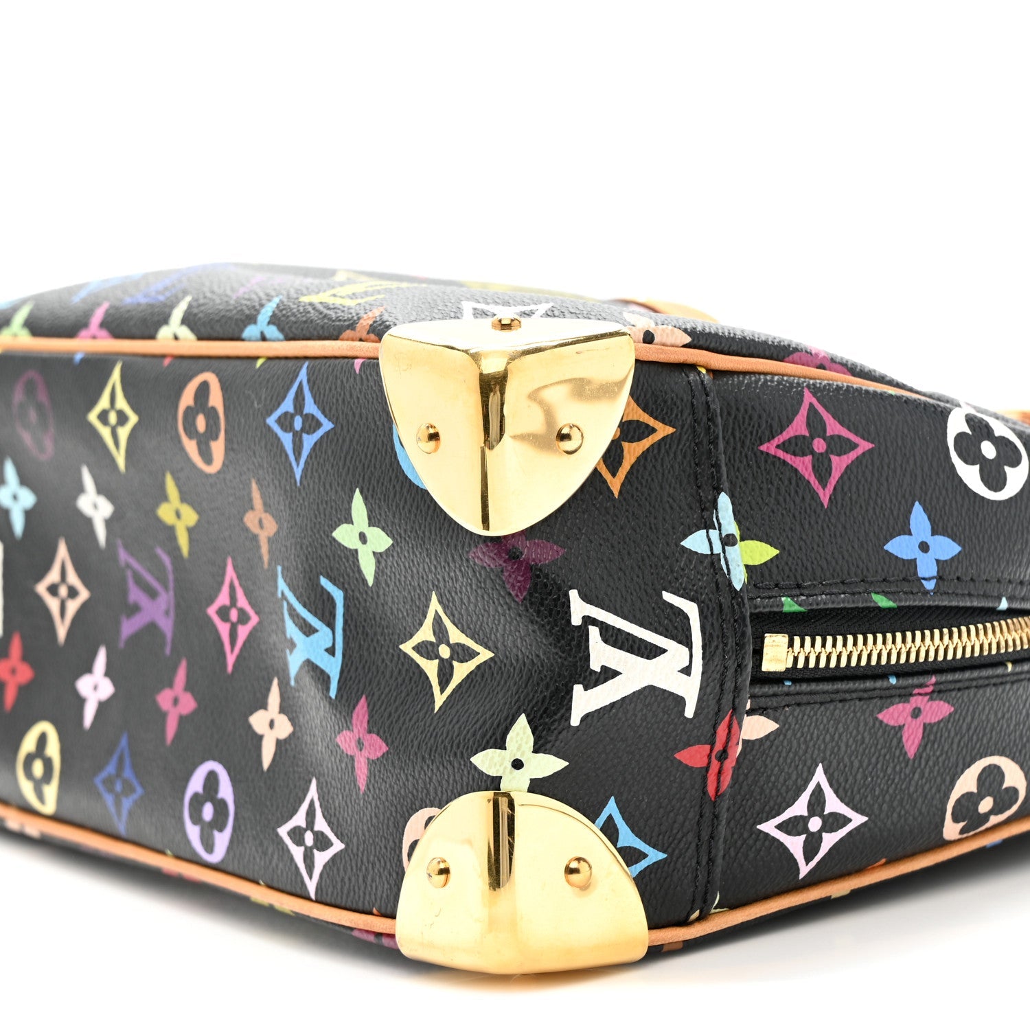 Louis Vuitton Monogram Multicolor Trouville Black