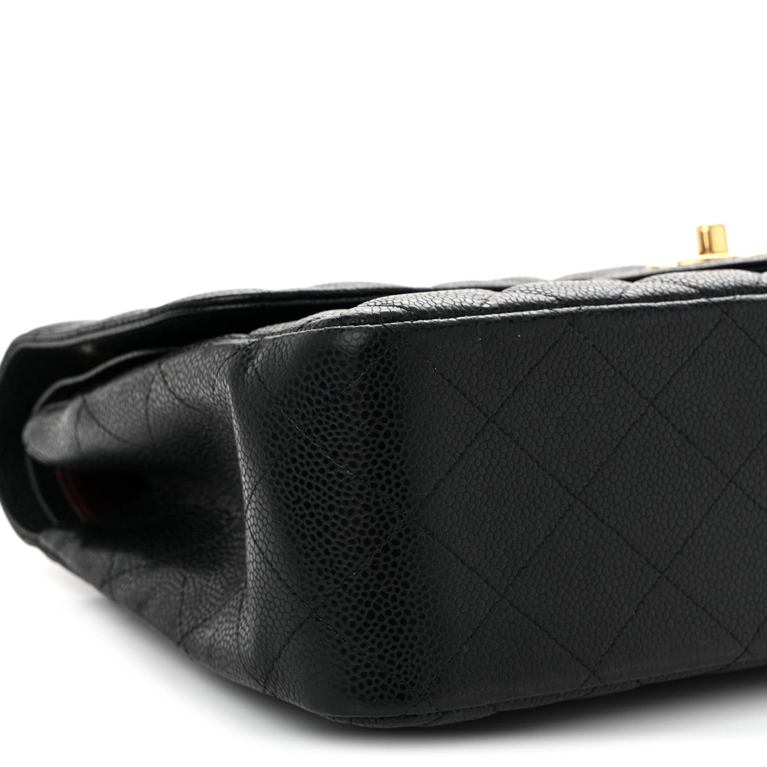 Chanel Caviar Quilted Jumbo Double Flap Black